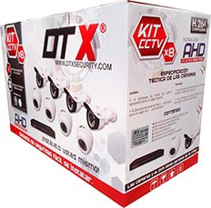 Kit CCTV 1.0 Megapixel 8CH