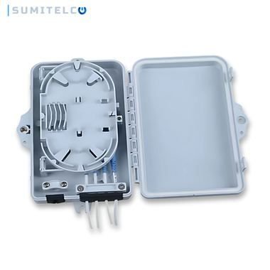 Caja NAP 4 Puertos Tipo OB para Fibra Óptica FTTH