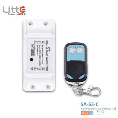 SA-SE-C Litte, Interruptor WiFi Inteligente 1 Canal 10A Tuya Smartlife